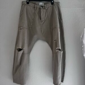 ONE TEASPOON Harem Khaki Jeans 32